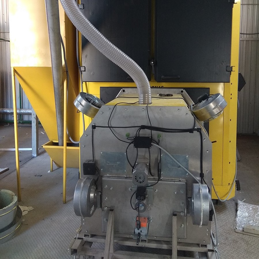 1 MW pelletikatlamaja elamurajooni jaoks